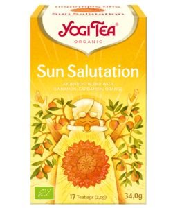 Sun Salutation- Infusion Ayurvédique BIO, 17 sachets